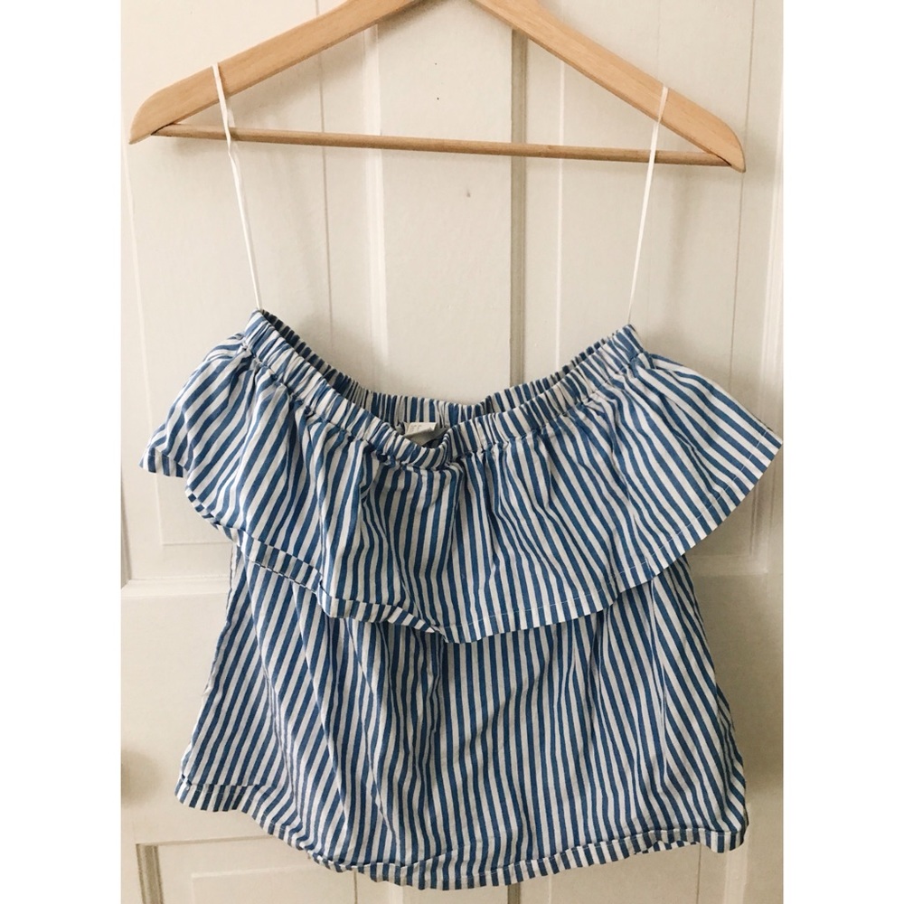 H&M Striped Tube Top